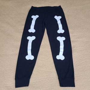 Carter's adult skeleton bones pajama pants size L